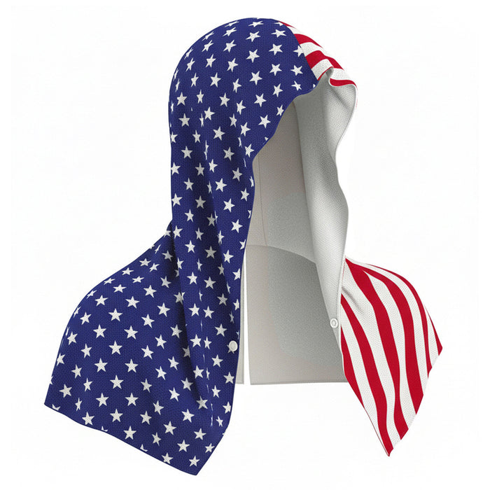 Wholesale 5pcs Flag Print World Cup Headf Quick-Dry Cooling Sun Protection