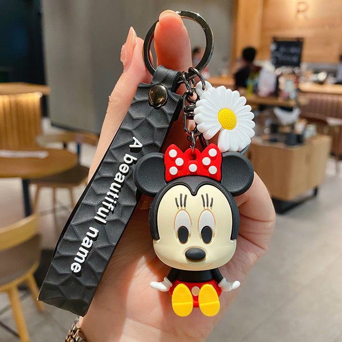 Wholesale Cartoon  Keychain Pendant Cute pvc Accessories