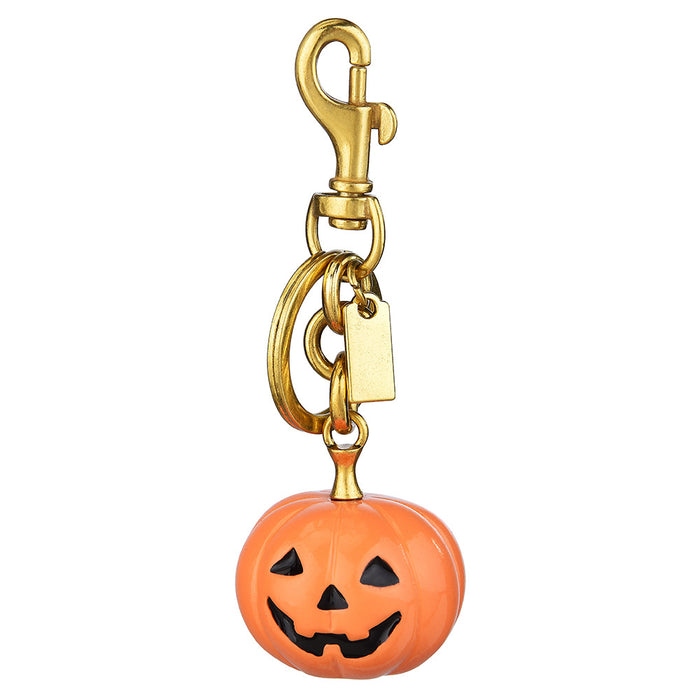Wholesale  Resin Ghost Pumpkin Pendant Keychain Glow In The Dark Bag Charm Fashion Accessory