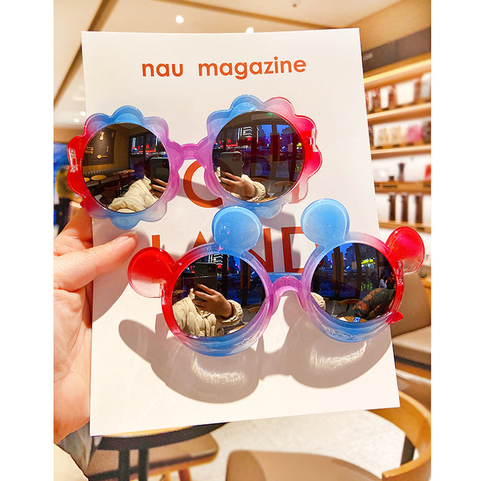 Wholesale Children' s sunglasses girls cute cartoon kids sunglasses boys trendy baby sunglasses sun visor