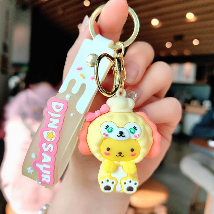 Wholesale Cartoon Dolls PVC Keychain (S) JDC-KC-ShuoT019