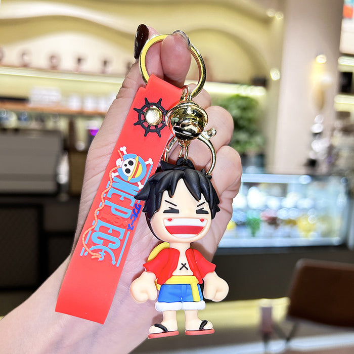 Wholesale Silicone Cartoon Doll Keychain JDC-KC-ZiX024