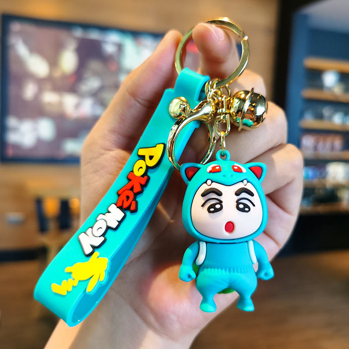 Wholesale PVC Cartoon Doll Keychain JDC-KC-Yid011