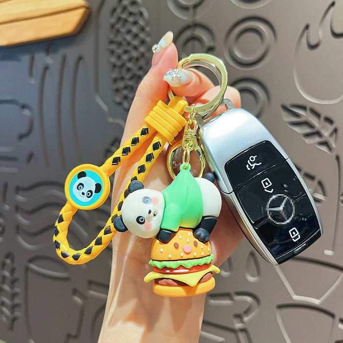 Wholesale Original Handheld Pendant Keychain Exquisite Cute Cartoon Couple Bag Key Pendant