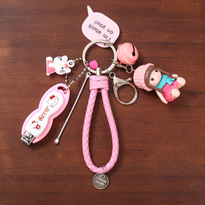 Wholesale Cartoon Cute Keychain  Pendant  Hanging Bag  Key Chain