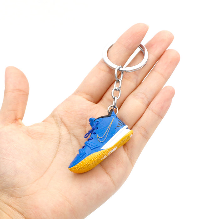 Wholesale PVC Basketball Shoe Model Keychain JDC-KC-QLPing015