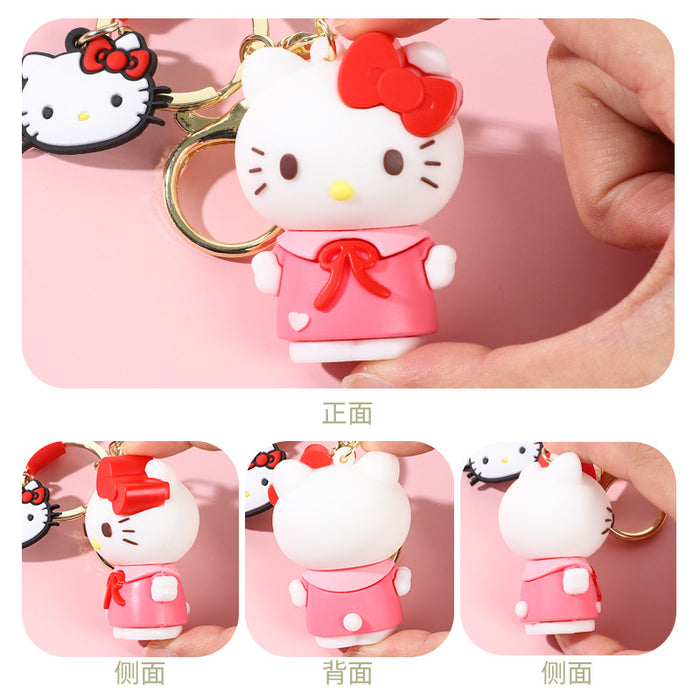 Wholesale Silicone Cartoon Doll Keychain JDC-KC-Benxin018