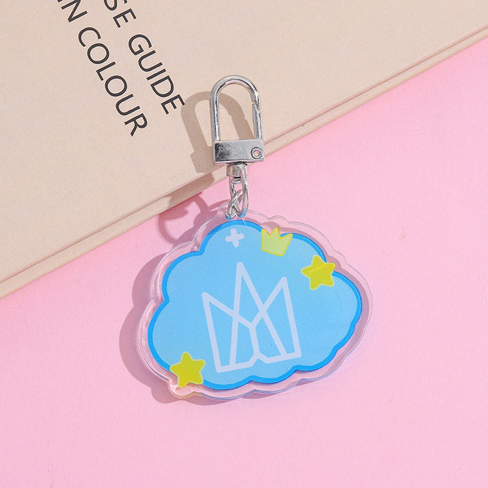 Wholesale Cartoon Cute Acrylic Keychain JDC-KC-AnDao006