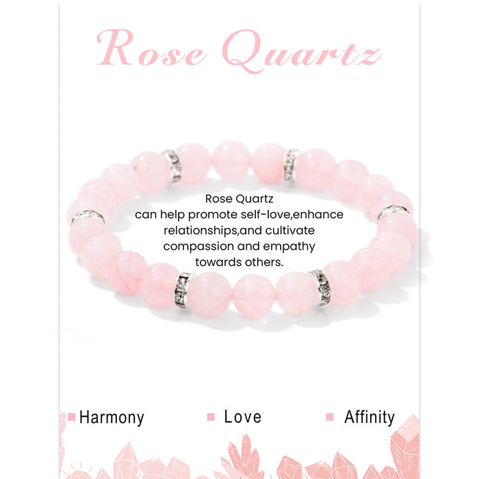 Wholesale Stone bead bracelet birthday gift wristband