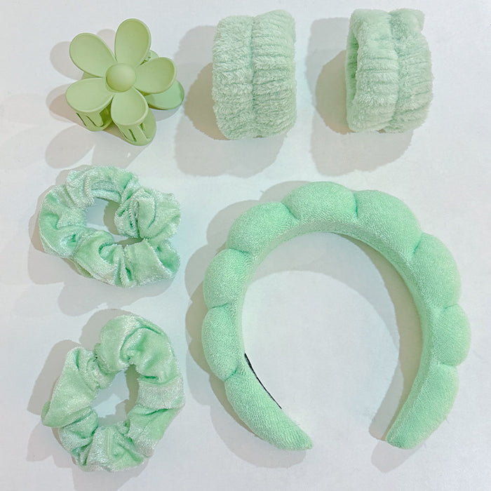 Wholesale Candy Color Cloud Set Fabric Headband JDC-HD-ChaoXuan002