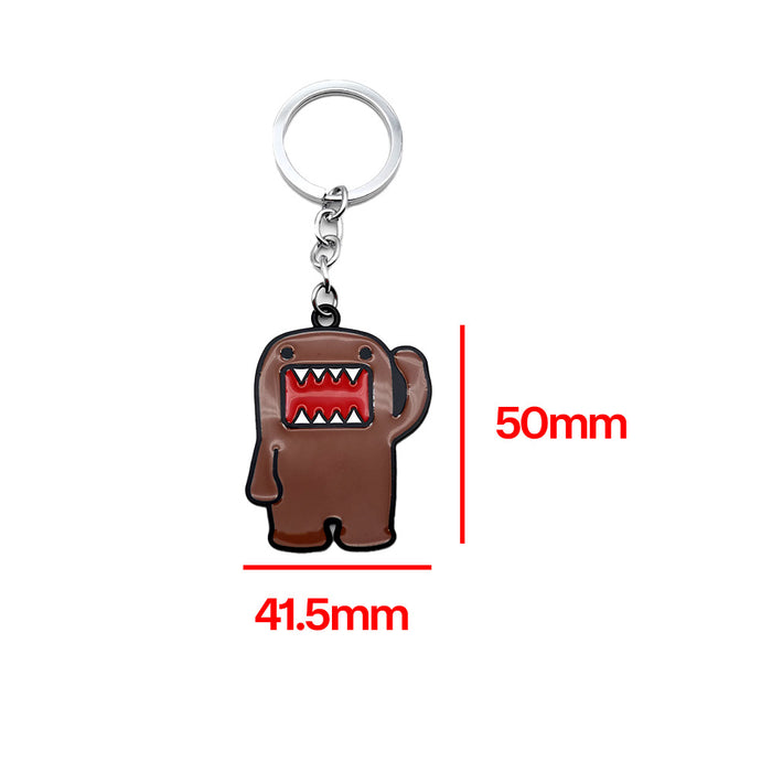 Wholesale Zinc alloy cartoon monster metal keychain