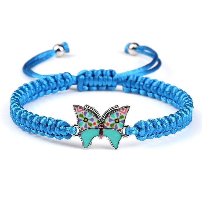 Wholesale Bracelet Rope Butterfly Bracelet Women Color JDC-BT-XingH004