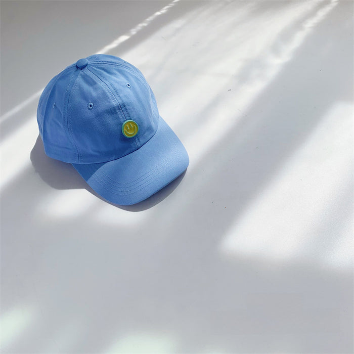 Wholesale Smiling Children's Baseball Hat Outdoor Leisure Versatile Sunscreen Hat Sunshade Hat