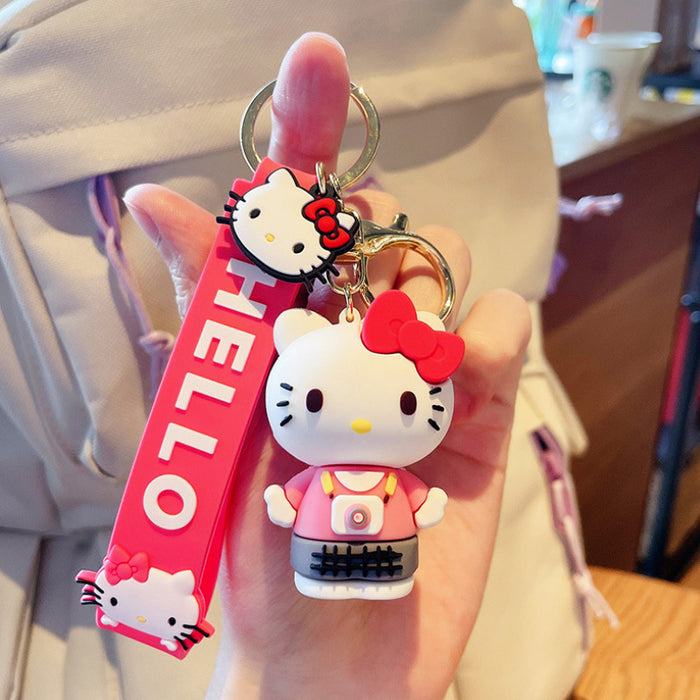 Wholesale Silicone Cartoon Doll Keychain JDC-KC-Benxin018