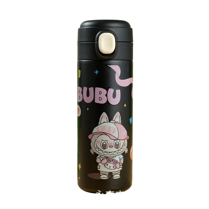Wholesale Cute cartoon 304 stainless steel children' s thermos cup with pop-up spout