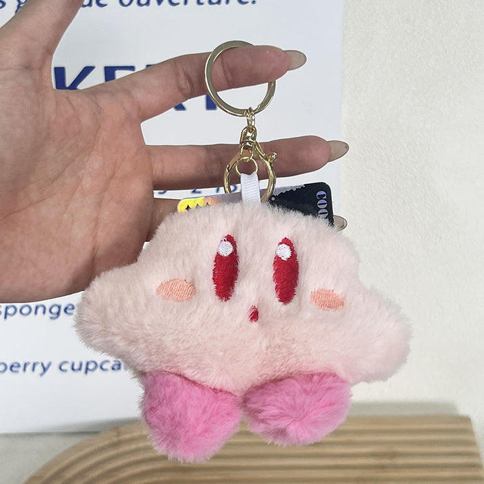 Wholesale  Plush Keychain Doll Bag Charm Cute Cartoon Keychain