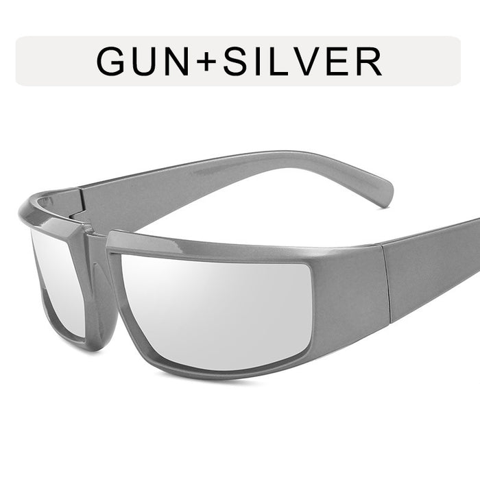 Wholesale Future style silver sunglasses, new cycling sunglasses