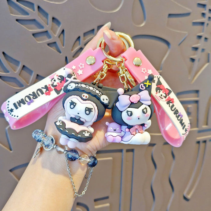 Wholesale Cartoon keychain couple backpack keychain pendant