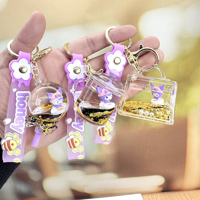 Wholesale Acrylic Cute Cartoon Keychain JDC-KC-RunX005