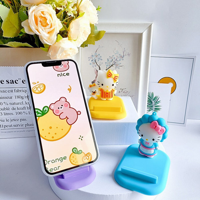 Wholesale PVC Cartoon Doll Mobile Phone Holder JDC-PS-MingT021