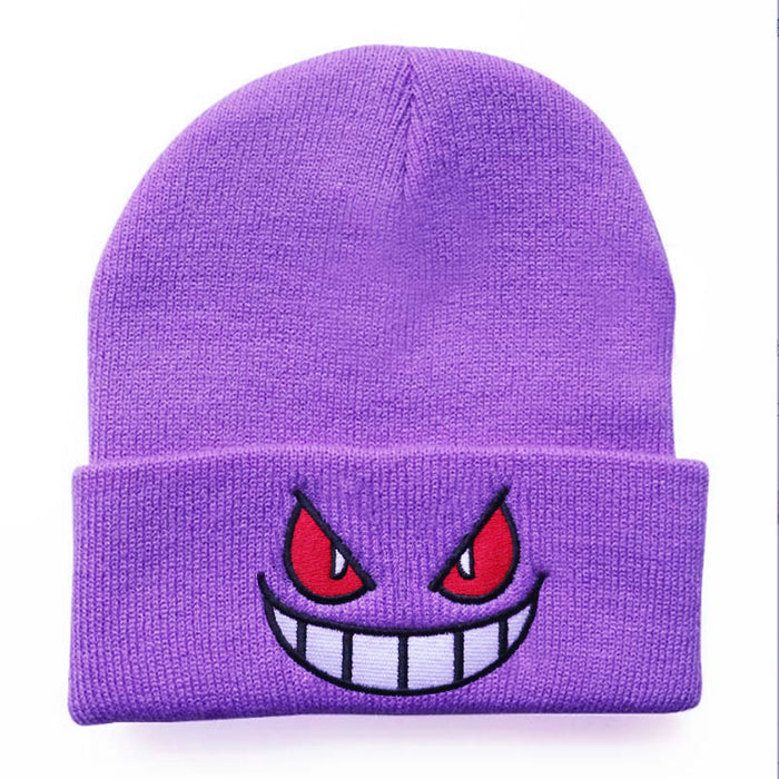 Wholesale Acrylic Cartoon Embroidery Knitted Wool Hat JDC-FH-LvH009