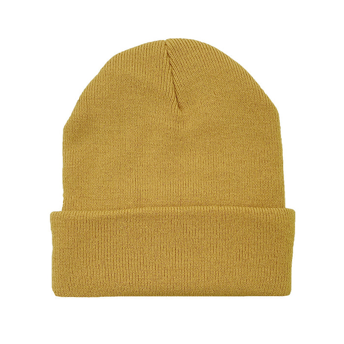 Wholesale Autumn and Winter Plain Solid Color Knitted Pullover Hat JDC-FH-AXing027