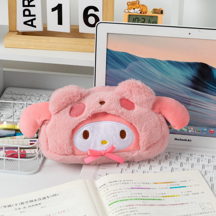 Wholesale Plush cartoon pencil case