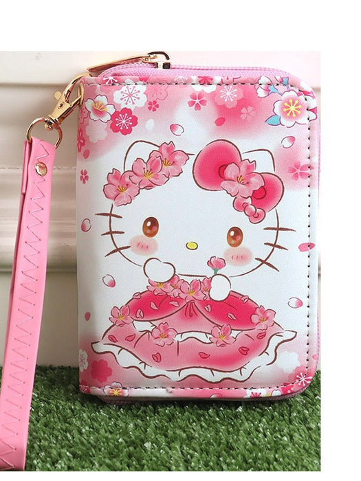 Wholesale Cartoon Cat Small Wallet with Card