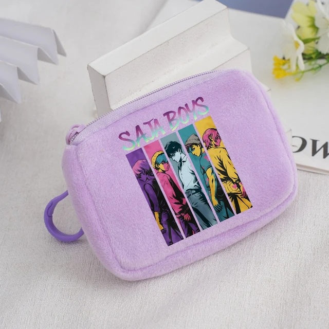 Wholesale KPop Devil Hunter Animal Coin Purse Cute Nylon Portable Wallet Casual Everyday Gift