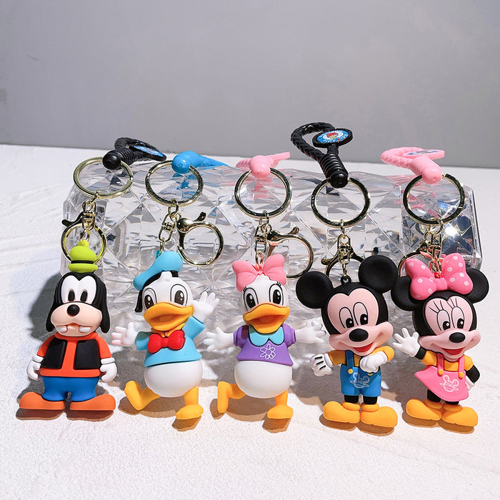 Wholesale Cartoon Silicone Doll Keychain JDC-KC-QiChao049