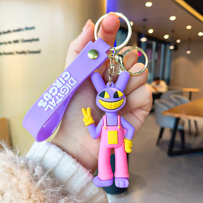 Wholesale Cartoon Doll PVC Keychain JDC-KC-YuanD002