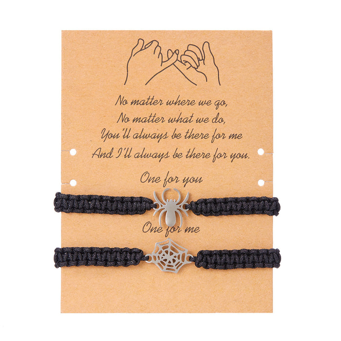 Wholesale  web bracelet  hand-woven bracelet in stock