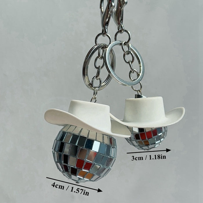 Wholesale Glass Ball Keychain with Cap JDC-KC-LaiTao001