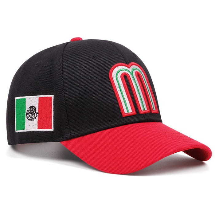 Wholesale M Letter Embroidered Cotton Baseball Cap JDC-FH-AiZ001