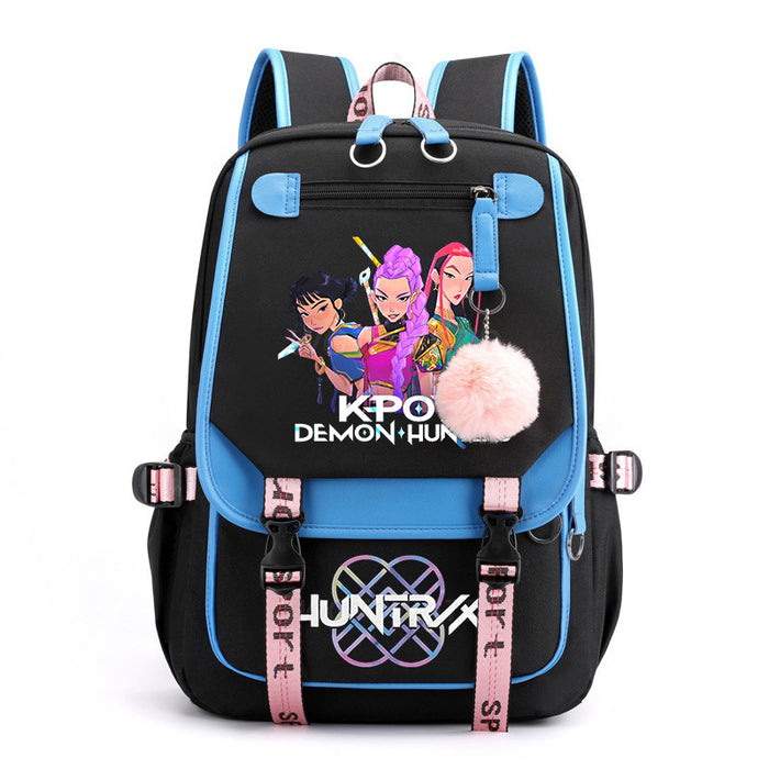 Wholesale  Fashionable Color-Block Unisex Backpack , Lightweight and Large Capacity