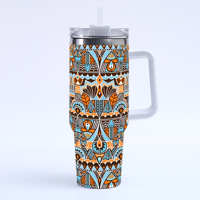 Wholesale North American Indian element 40oz car cup new ice bully cup