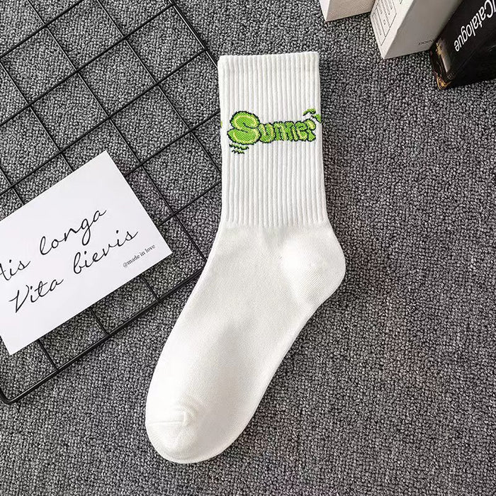 Wholesale Socks women' s sports socks cotton socks white stockings autumn and winter