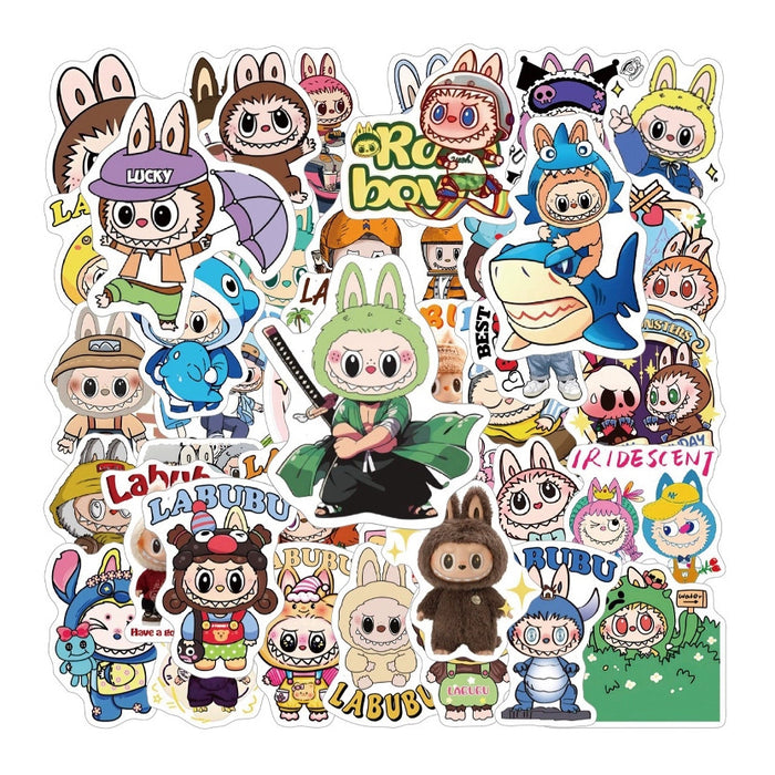 Wholesale 50pcs Cute Cartoon Decorative Stickers