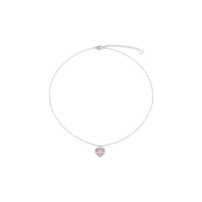 Wholesale Women's light luxury titanium steel versatile collarbone chain with high-end feel, simple and versatile necklace