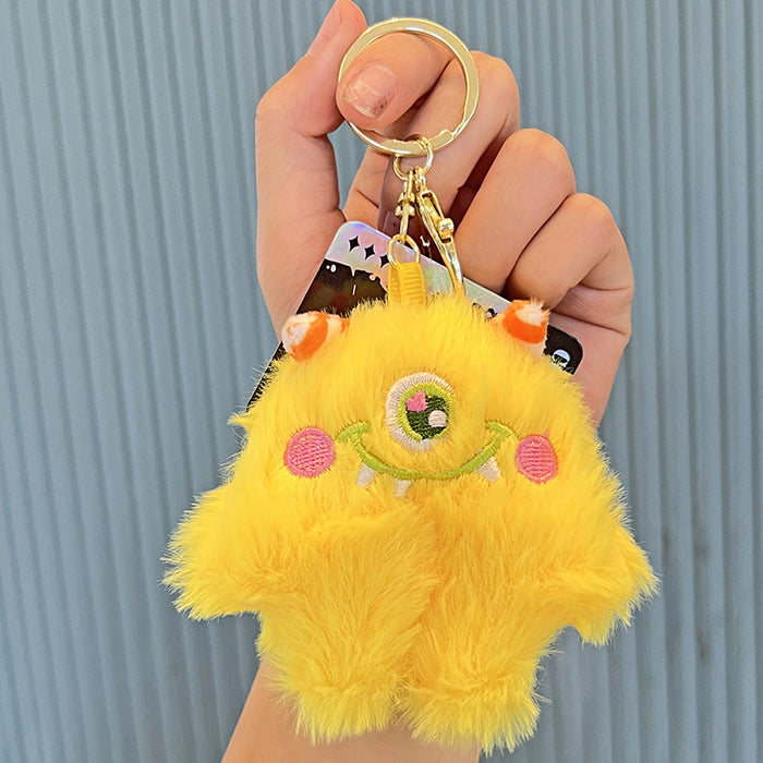 Wholesale  Plush Keychain Doll Bag Charm Cute Cartoon Keychain