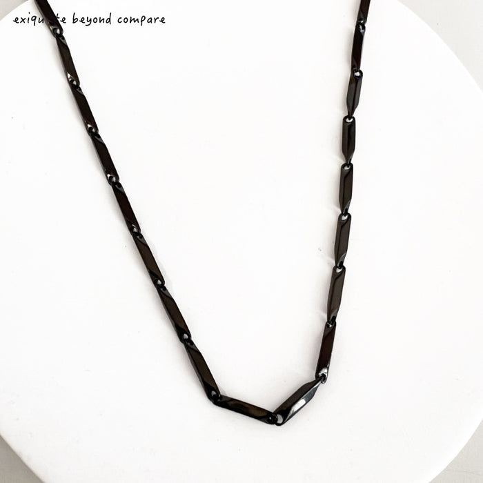 Wholesale Stainless Steel Necklace Diamond Stick Chain