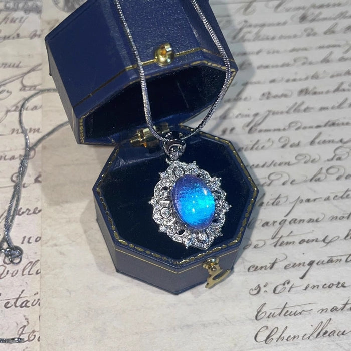 Wholesale Blue Mermaid Enchantress Necklace Braclet Set