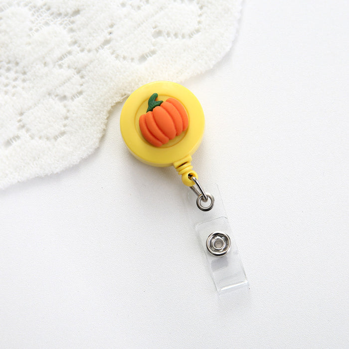 Wholesale Cute Resin Decorative Round Easy Pull Keychain JDC-KC-GangSheng001