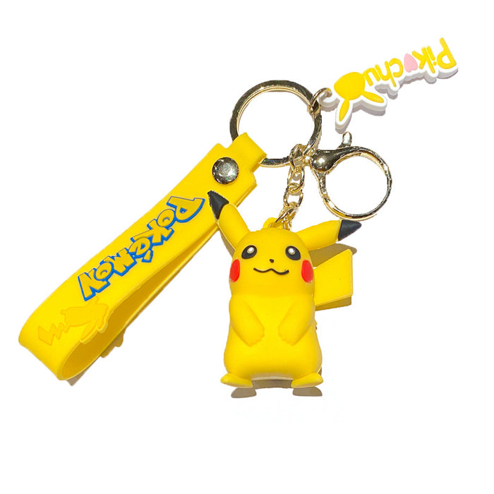 Wholesale Drip Glue Cartoon Doll Keychain JDC-KC-Gongz049