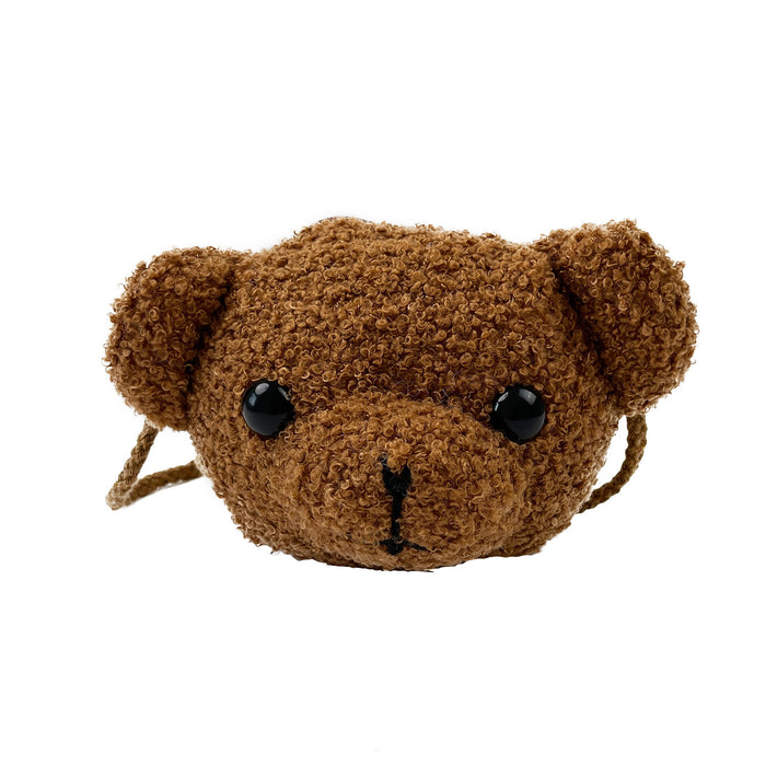 Wholesale Mini Sherpa Bear Bag JDC-SD-YuanDuo007