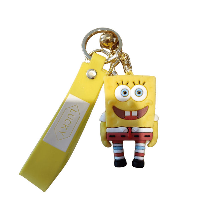 Wholesale Silicone Cartoon Doll Keychain JDC-KC-MingT107