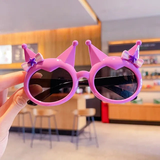 Wholesale Children' s sunglasses girls cute cartoon kids sunglasses boys trendy baby sunglasses sun visor