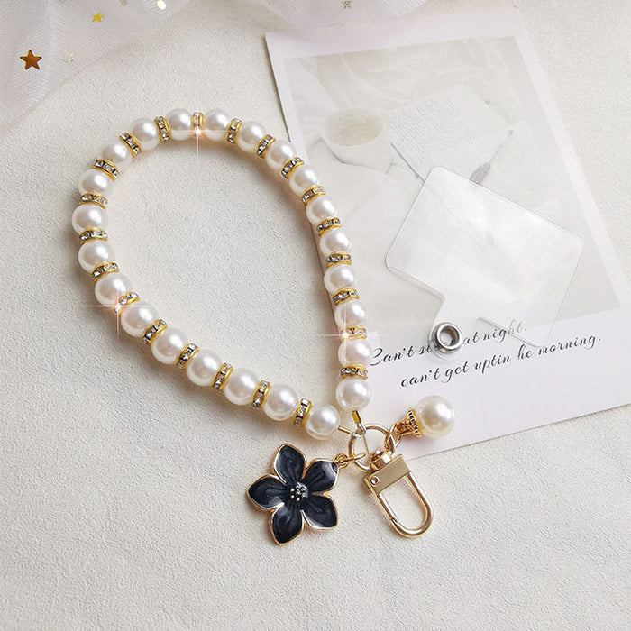 Wholesale Pearl Flower Keychain JDC-KC-Fushen002