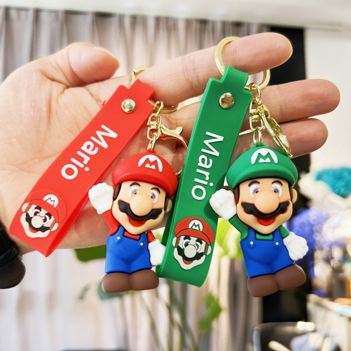 Wholesale PVC Cartoon Doll Keychain JDC-KC-WuYi096