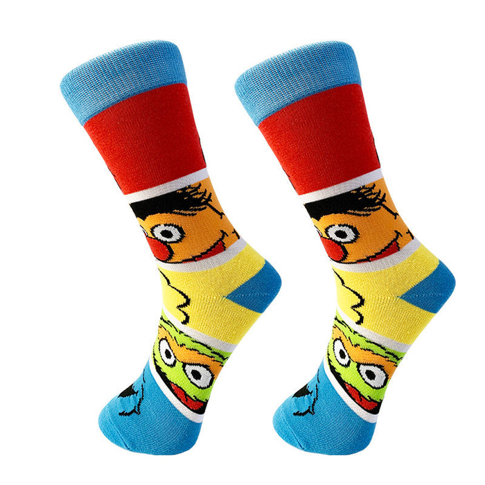 Wholesale Cotton Cartoon Tube Socks JDC-SK-YiYan008